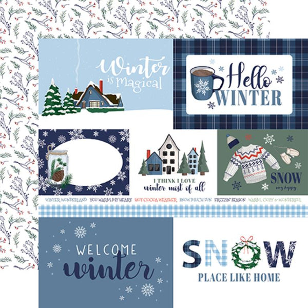 Winter Wonderland -Scrapbooking Paper Pack Winter Scrapbook Paper