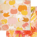 Fancy Pants Amber Autumn Delicate Fern Patterned Paper