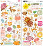 Fancy Pants Amber Autumn Cardstock Sticker Sheet