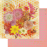 Fancy Pants Amber Autumn Dahlia Day Patterned Paper