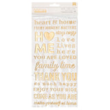 American Crafts Thickers 2nd Ave. Phrase Stickers