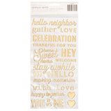 American Crafts Thickers 2nd Ave. Phrase Stickers