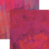 Reminisce Abstract Strokes Three Patterned Paper
