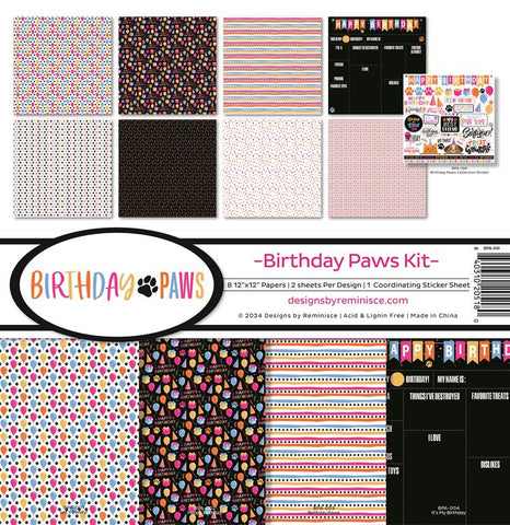 Reminisce Birthday Paws Collection Kit