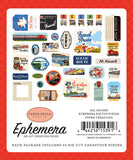 Carta Bella All Aboard Ephemera Die Cut Embellishments