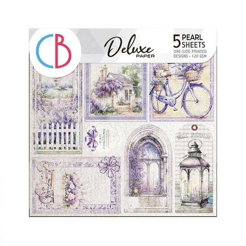 Ciao Bella Morning In Provence 6x6 Deluxe Pearl Paper Pad