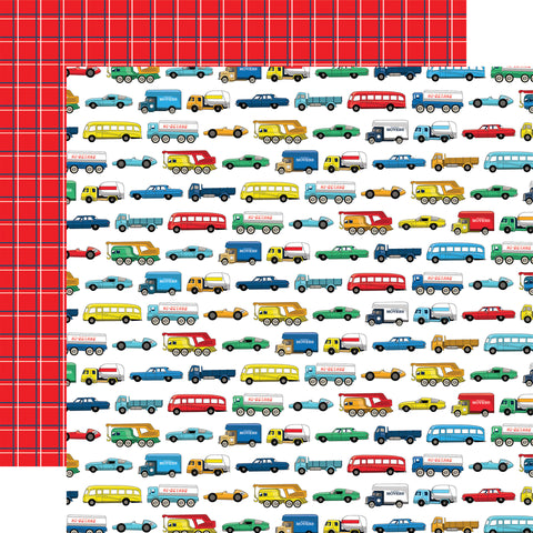 Carta Bella Little Boy Versatile Vehicles