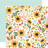 Carta Bella Sunflower Summer Sunflower Garden Patterned Paper