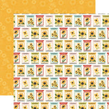 Carta Bella Sunflower Summer Sunflower Seed Packets Patterned Paper