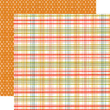 Carta Bella Sunflower Summer Sunny Plaid Patterned Paper