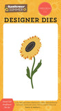 Carta Bella Sunflower Summer Stand Tall Sunflower Designer Die Set