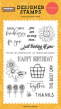 Carta Bella Sunflower Summer Begin With Kindness Designer Stamp Set