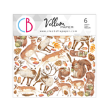 Ciao Bella Into The Wild 6x6 Vellum Fussy Cut Paper Pad