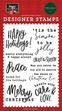 Carta Bella Happy Christmas Enjoy The Season Designer Stamp Set