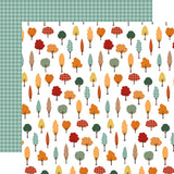 Echo Park Happy Fall Fall Forest Patterned Paper