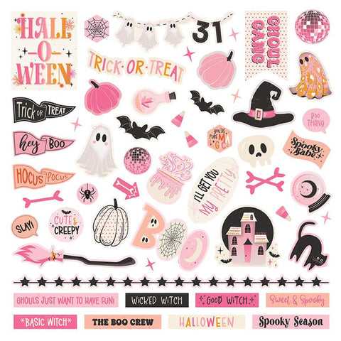 Photoplay Paper Lil' Boo Thing Element Sticker Sheet