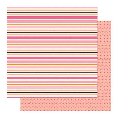 Photoplay Paper Lil' Boo Thing Faboolous Stripe Patterned Paper