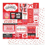 PhotoPlay Love Notes Hugs & Kisses Patterned Paper