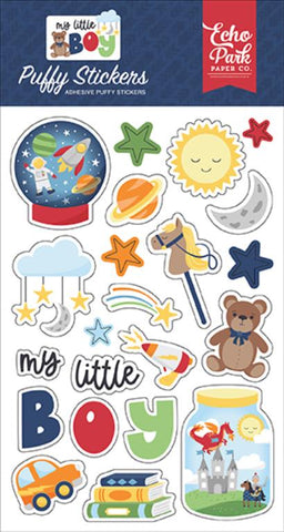 Echo Park My Little Boy Puffy Sticker Embellishments