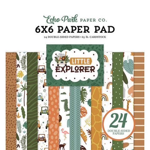 Echo Park Little Explorer 6x6 Paper Pad