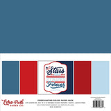 Echo Park Stars & Stripes Forever Solids Paper Pack