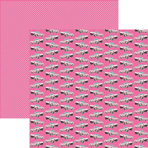 Reminisce Think Pink! Pretty in Pink Patterned Paper