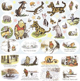 Reminisce Winnie the Pooh and Friends 12x12 Sticker Sheet