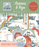 Carta Bella On The Farm Frames & Tags Embellishments