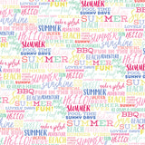 Echo Park Best Summer Ever Summer Words Patterned Paper