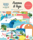 Carta Bella Beach Town Frames & Tags Embellishments