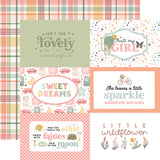 Carta Bella That's My Girl 6x4 Journaling Cards 12x12 Patterned Paper