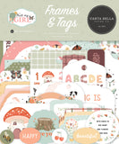 Carta Bella That's My Girl Frames & Tags Embellishments