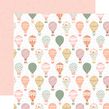 Carta Bella That's My Girl Hot Air Balloons 12x12 Patterned Paper