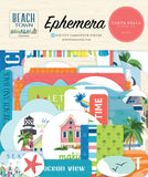 Carta Bella Beach Town Ephemera Embellishments