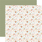 Carta Bella That's My Girl Little Dreamer Floral 12x12 Patterned Paper