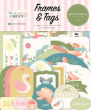 Carta Bella Secret Garden Frames & Tags Embellishments