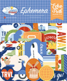 Echo Park Born To Travel Ephemera Embellishments