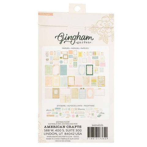 Crate Paper Gingham Garden Paperie Pack