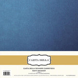 Carta Bella Shimmer Cardstock - Pewter - 92lb. Cover – Cheap Scrapbook Stuff