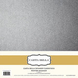Carta Bella Printed 80lb Cover Cardstock 12X12-White