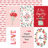 5p K&Co 12 Scrapbook Paper Postage Stamps Wedding Invitation Valentine  Cards