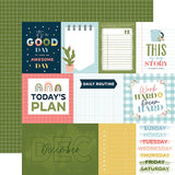 Echo Park Day In The Live No. 2 12x12 Element Stickers Scrapbook Journal  Planner